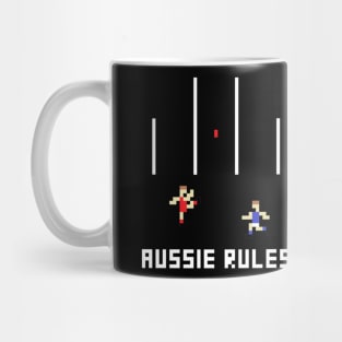 Aussie Rules Pixel Mug